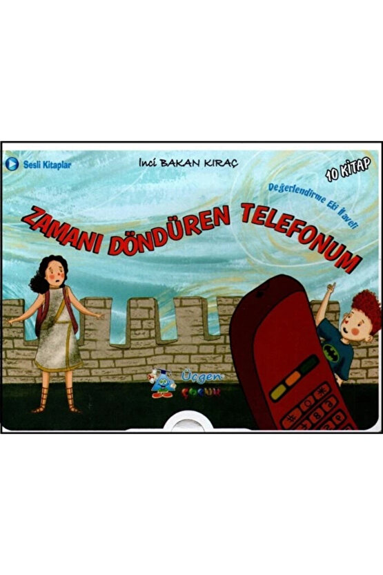 4. Sınıf Hikaye Kitabı Seti Zamanı Döndüren Telefonum 10 Kitap Kutulu Üçgen Çocuk