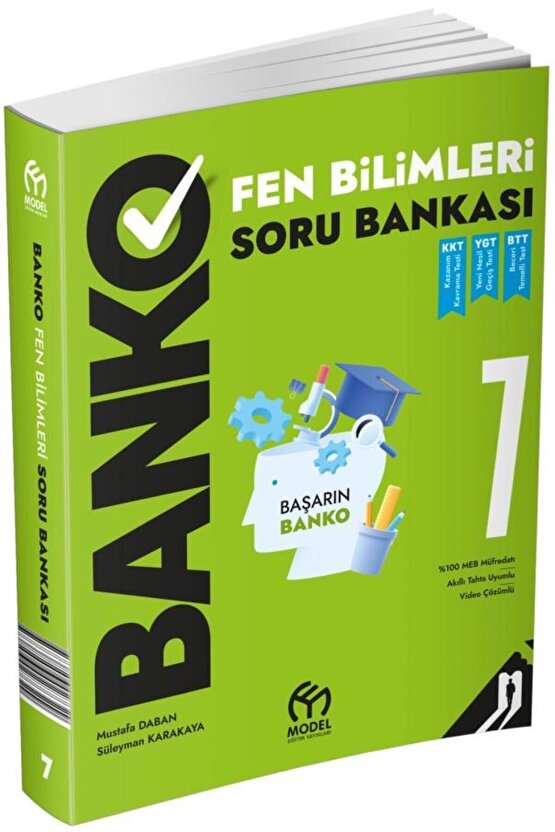 Model Eğitim Yayıncılık 7. Sınıf Banko Fen Bilimleri Soru Bankası