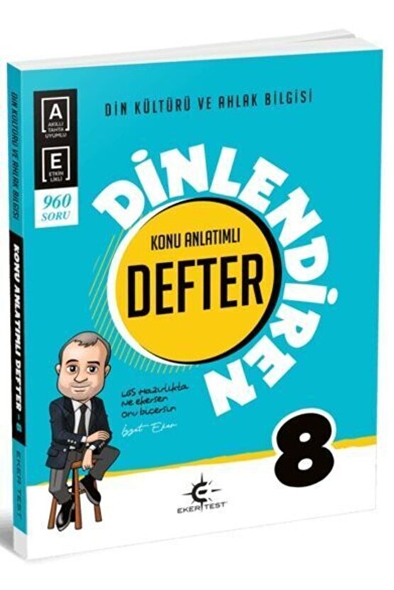 Arı Eker Test 8.sınıf Dinlendiren Defter