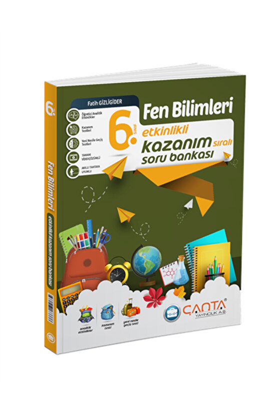 6.sınıf Fen Bilimleri Etkinlikli Kazanım Soru Bankası 2025