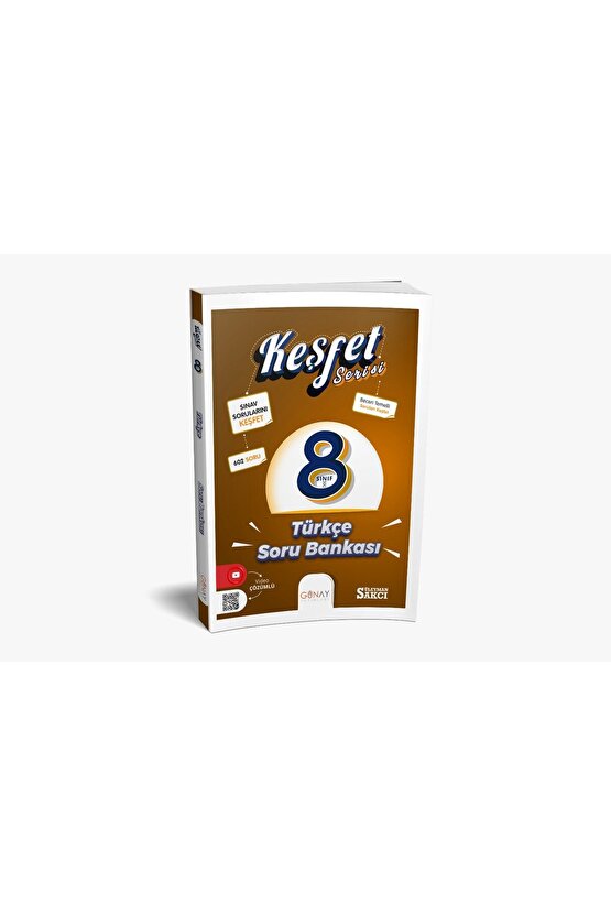 GÜNAY YAYINCILIK 8. SINIF KEŞFET TÜRKÇE SORU BANKASI LGSDE ÇIKMIŞ SORULAR (GÜNCEL MÜFREDAT)