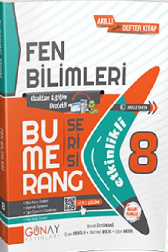 8. Sınıf LGS Fen Bilimleri Bumerang Etkinlikli Kitap 2026