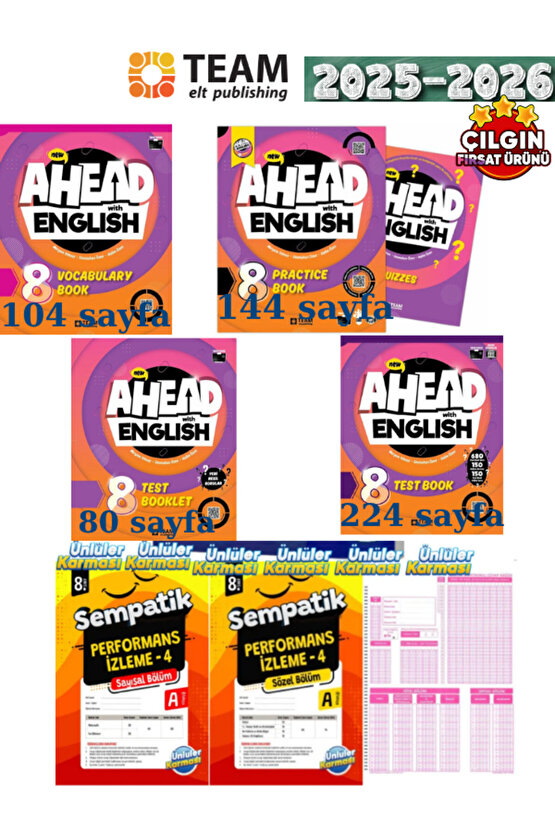 Ahead With English 8 Set
