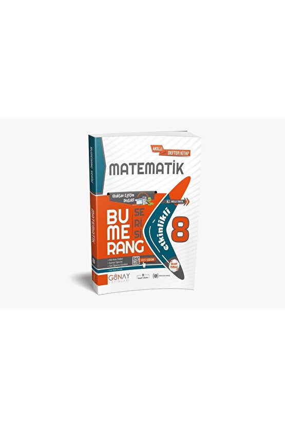 Günay Yayınları 8. Sınıf LGS Bumerang Serisi Matematik Soru Bankası