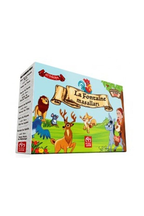 Model Çocuk La Fontaine Masalları 10 Lu Hikaye Seti 1.sınıf 2. Sınıf