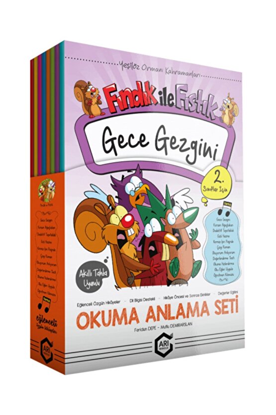 Fındık Ile Fıstık Okuma Anlama Seti 2. Sınıf