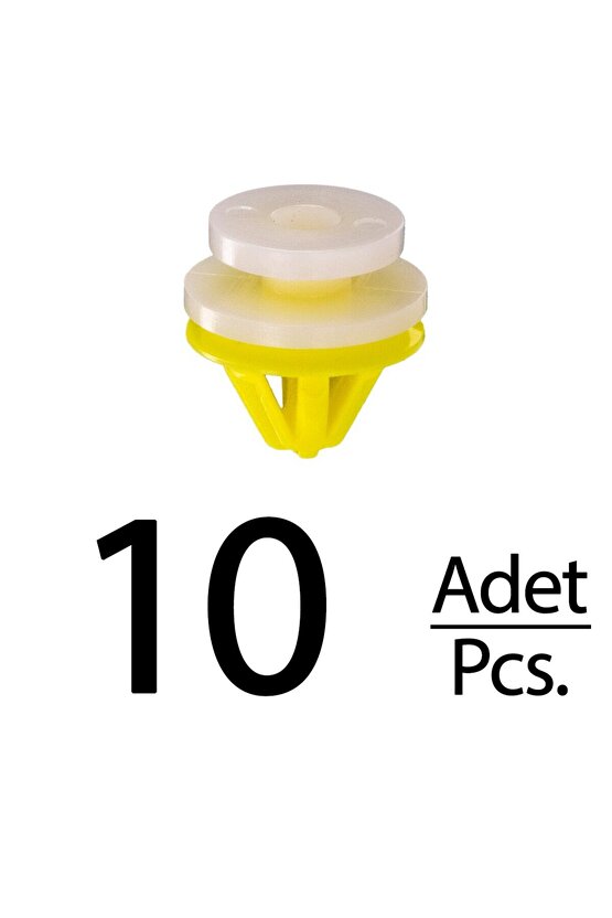 Land Rover Opel Renault için Kapı Döşeme Klips - 10 Adet