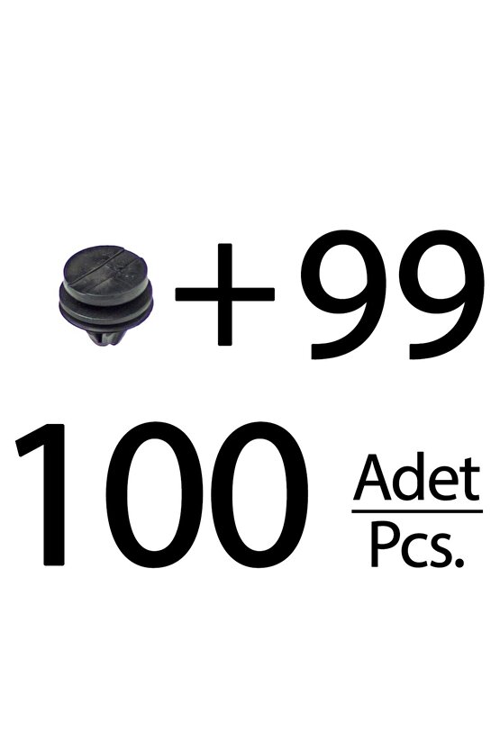 Land Rover LR3, LR4 için Çıta Klipsi- 100lü