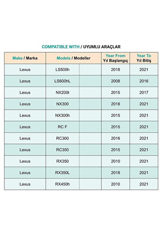 Lexus için Trifon Yıldız Vida - 50 Adet