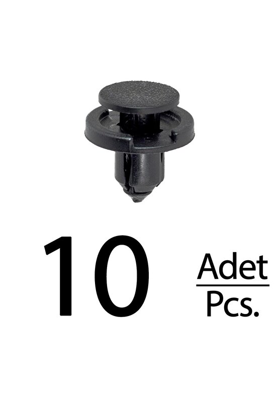 Toyota Corolla Previa Yaris Sprinter Carib Renault Tesla için Tampon Klips - 10 Adet