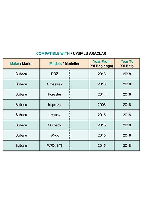 Hyundai Subaru için Kapı İç Döşeme Tutucu Klips - 100 Adet