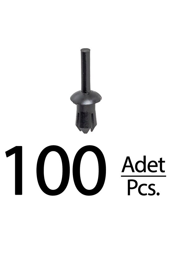 Mercedes A Class W168 B Class W242 W246 Audi için Tampon Bağlantı Klips - 100 Adet