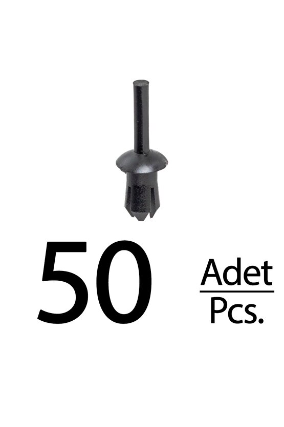 Mercedes A Class W168 B Class W242 W246 Audi için Tampon Bağlantı Klips - 50 Adet