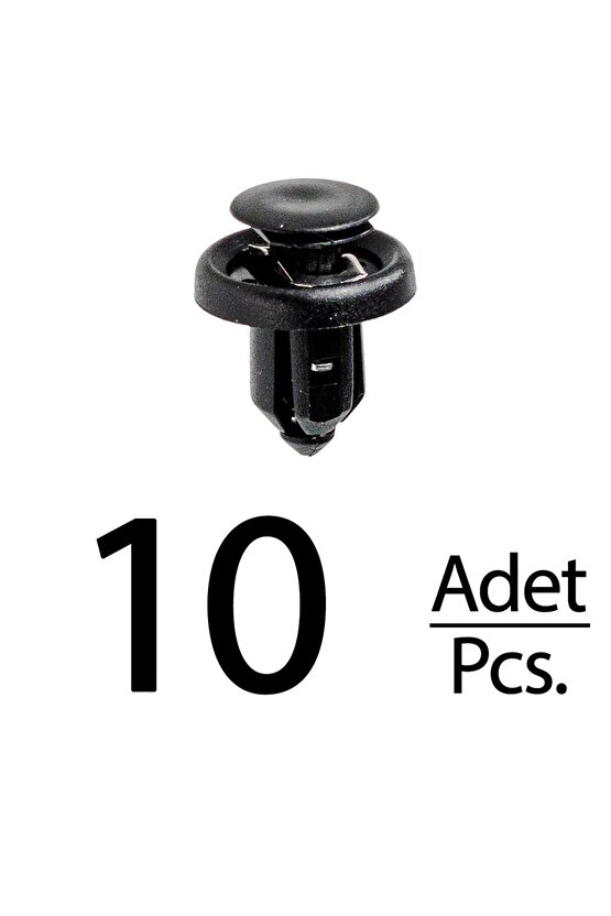 Honda Crosstour Odyssey Piilot için Tampon Klips - 10 Adet