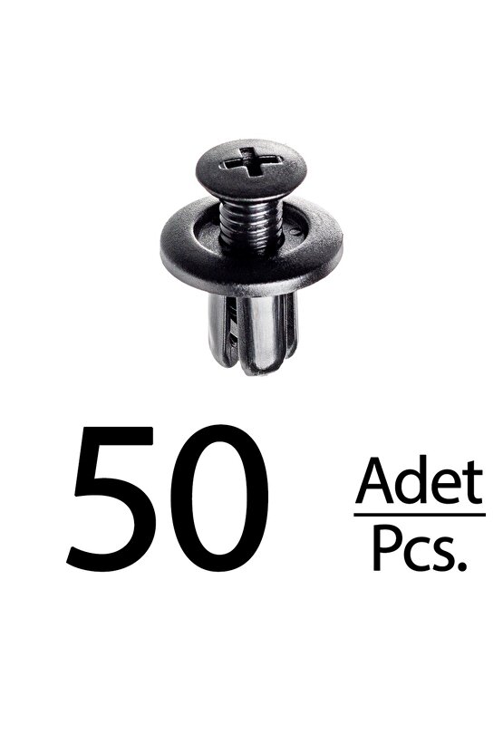 Kia Amanti Borrego Cadenza Forte Optima Subaru için Davlumbaz ve Tampon Klips- 50 Adet