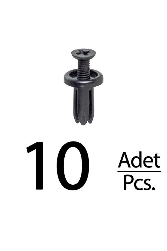 Honda Hyundai Lexus IS250 IS350 için Tampon Klips - 10 Adet