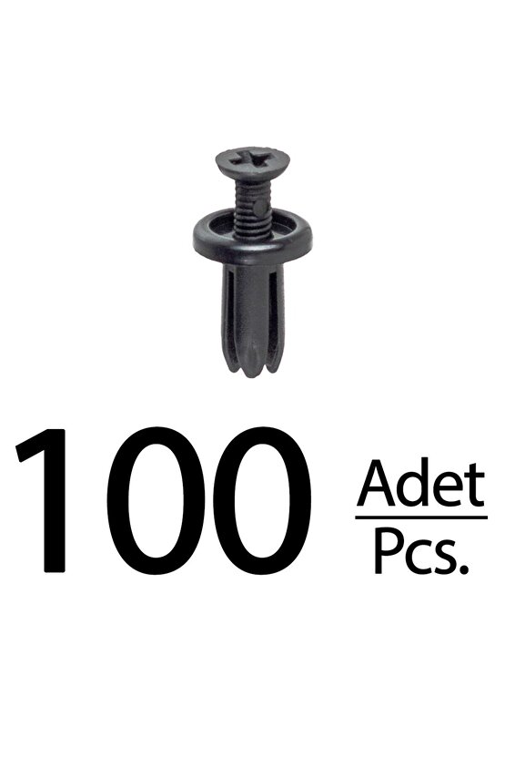 Toyota Avalon Camry Matrix Corolla için Tampon Klips - 100 Adet