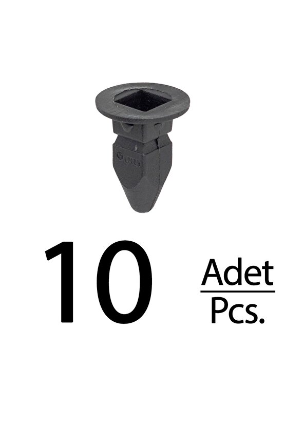 Volkswagen AUDI için Tampon ve Çamurluk Önlüğü Vida Tutucu Klips - 10 Adet