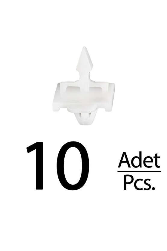 Mercedes E Serisi W124 W123 W201 için Ön Çamurluk Alt Panel Çıta Klips - 10 Adet