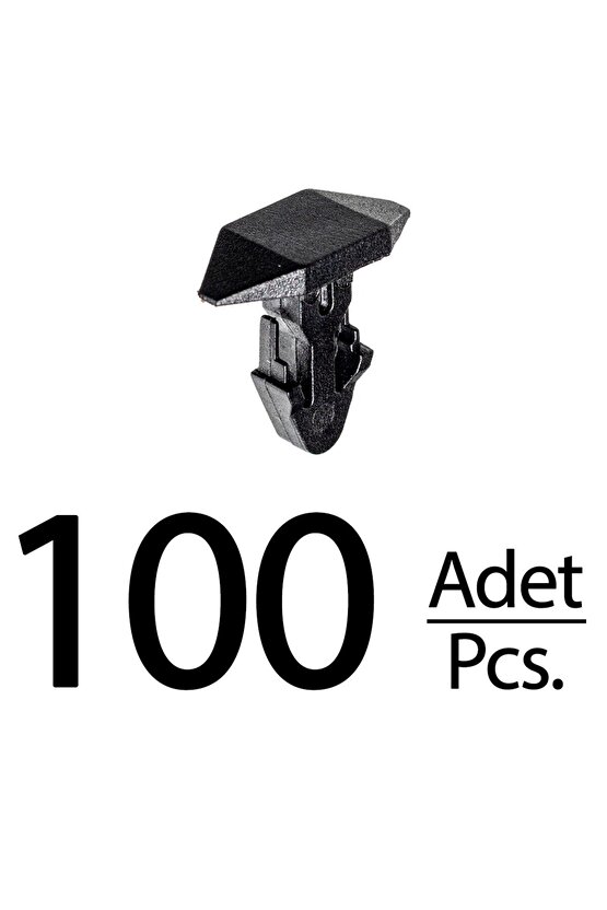 Integra Honda Civic del Sol CR-V için Kaput Fitil Klips - 100 Adet