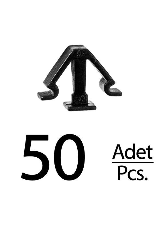 Volkswagen Seat Skoda için Tavan Döşeme Klips - 50 Adet