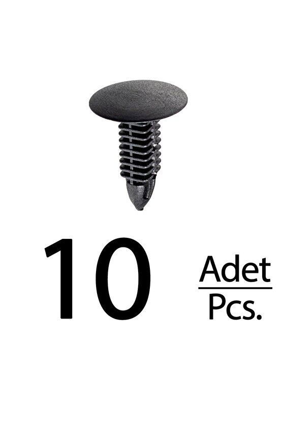 Honda Insight Odyssey Accord Prelude SUZUKI NISSAN için Döşeme Klips - 10 Adet