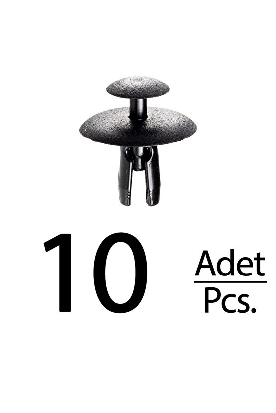 Peugeot Citroen Fiat için Davlumbaz Klips - 10 Adet