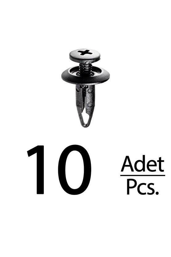 Ford C-Max Cougar Fiesta V Focus Puma Galaxy için Panjur Klips - 10 Adet