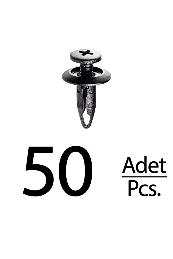 Ford C-Max Cougar Fiesta V Focus Puma Galaxy için Panjur Klips - 50 Adet