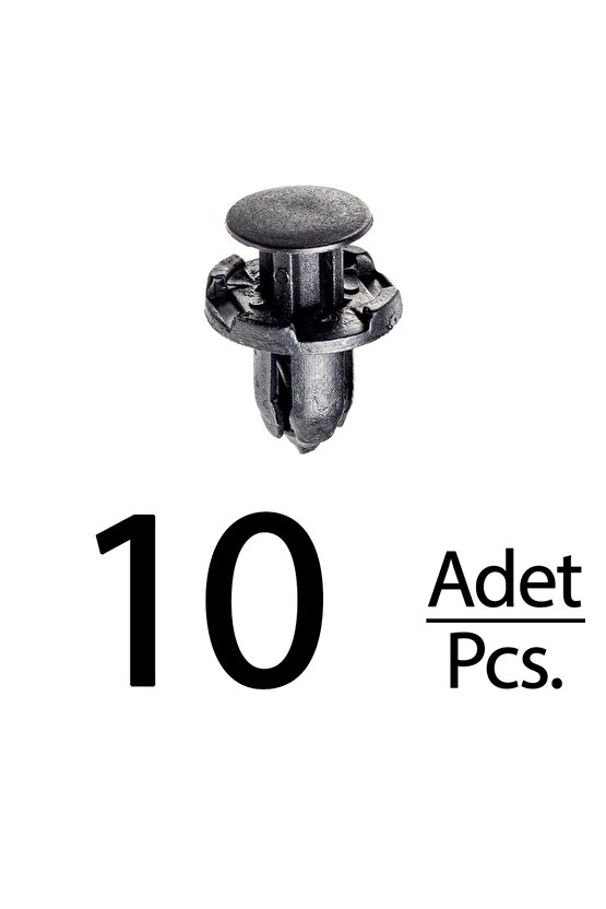 Mitsubishi Eclipse Galant Lancer Mirage Honda Accord CR-V Integra için Panjur Tampon Klips - 10 Adet