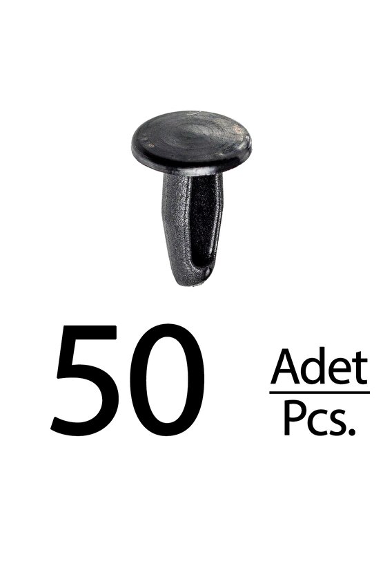 Mazda Nissan Maxima Pick-up Sentra Skyline Subaru için Tampon Klips - 50 Adet