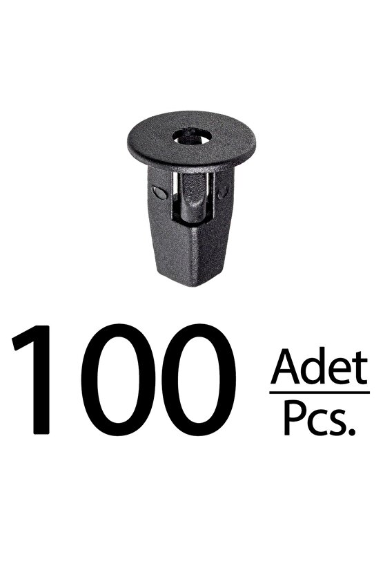 Toyota Lexus Chevrolet Pontiac için Davlumbaz ve Tampon Klips - 100 Adet