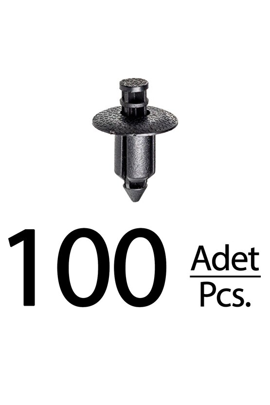 Volvo Honda Accord Civic CR-V için Kapı Döşeme Klips - 100 Adet