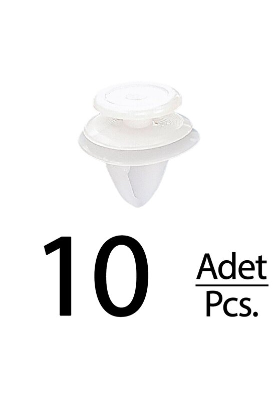 Renault, Peugeot, Mini, Audi, Seat için Kapı Döşeme Klips- 10 Adet