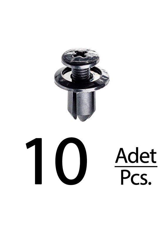 Mazda Honda Chevrolet Toyota için Davlumbaz Klips -10 Adet