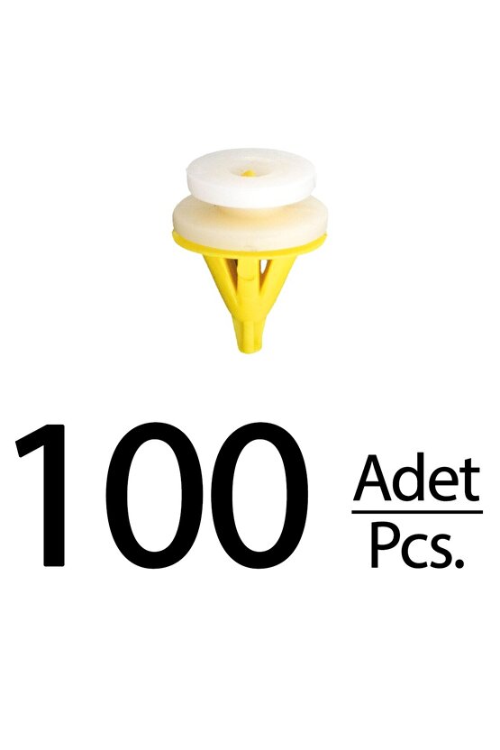 Renault için Döşeme Klipsi- 100 Adet