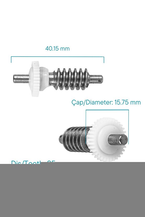 Alfa Romeo 147, Fiat Grande Punto için Döşeme Klips- 1 Adet