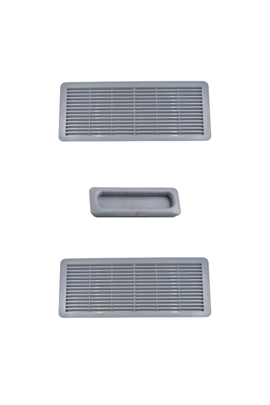 Mercedes C Sınıf (W202-W203) için Sunroof Güneşlik El Tutamağı ve Izgara Seti -Gri