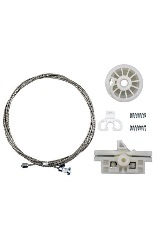 Fiat Fiorino için Cam Kriko Teli Tamir Takımı Ön Sol