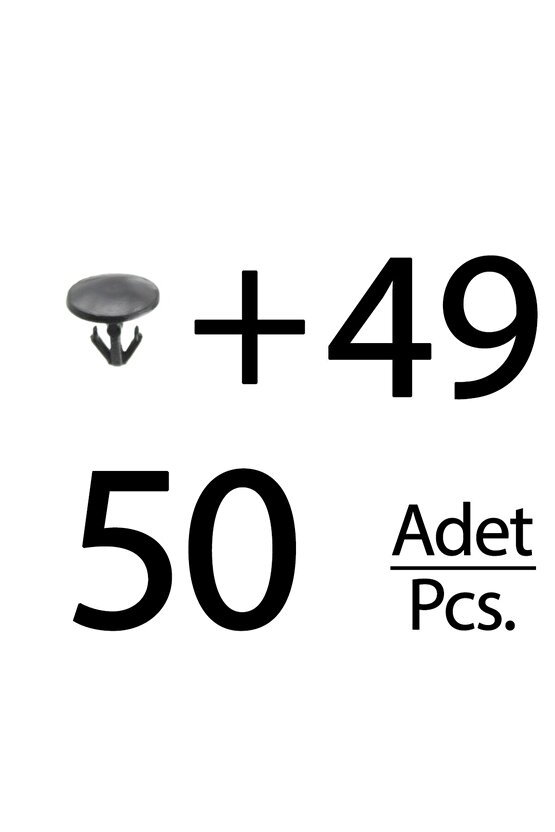 Mazda için Fitil Klips- 50 Adet