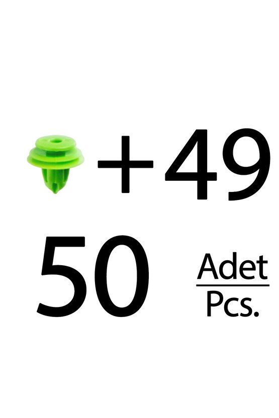 Honda için Döşeme Klipsi- 50li