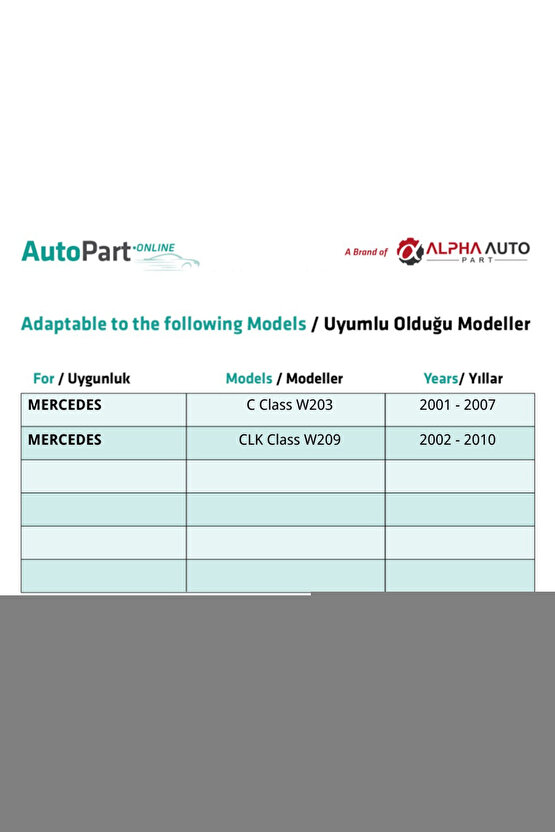 BMW E46, Opel Astra G için Sunroof Kilitleme Parçası -SAĞ