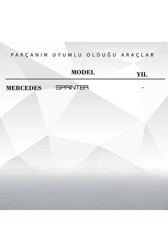 Mercedes Sprinter Uyumlu Beyaz Klima Motor Tamir Dişlisi