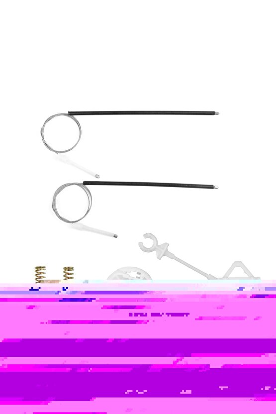 Fiat Doblo Eski Model için Ön Sağ Cam Tamir Seti