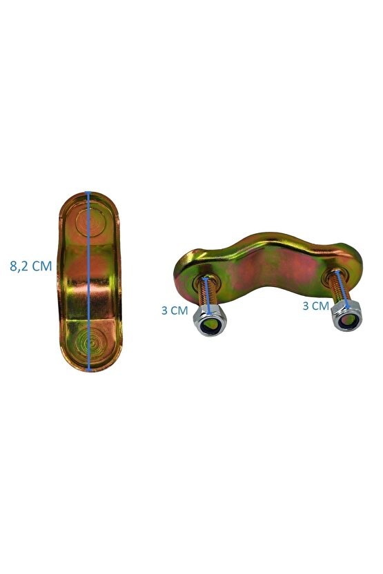 Renault 12 Toros için Arka Salıncak Kelepçesi
