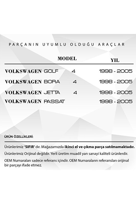 Vw Golf Bora Jetta Passat Uyumlu Bej Cam Düğmesi Çerçeve Kapağı