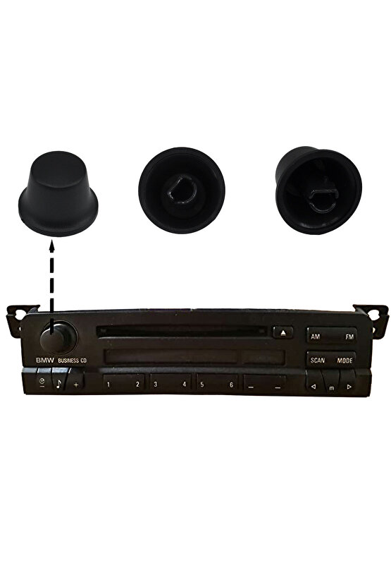 Bmw 3 Serisi E46 Için Radyo Cd Çalar Ses Güç Düğmesi Bmw Business