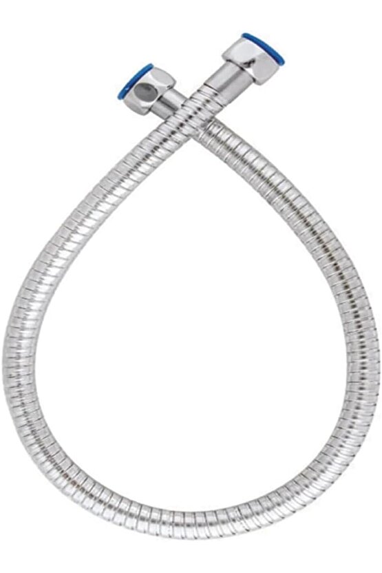 12 12 Kısa Robot Tepe Duş Seti Spiral Hortumu 60cm