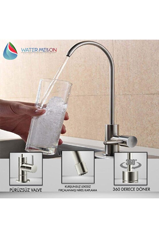 Arıtma Musluğu Cihazı Arıtma Bataryası Deve Boyunlu