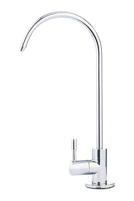 Krom Kaliteli Arıtma Musluğu - Tezgahüstü Su Arıtma Cihazı Musluğu Bataryası - 360 Derece